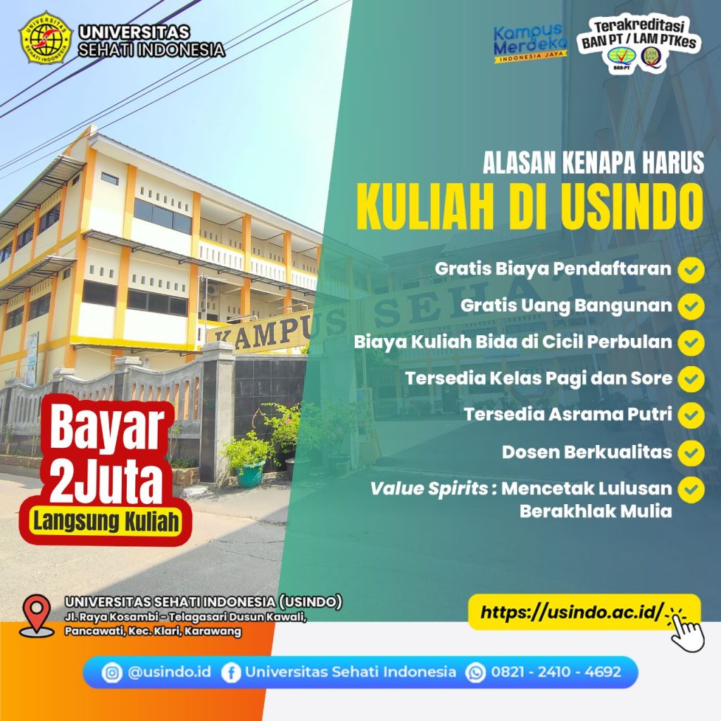 alasan kenapa harus kuliah di usindo
