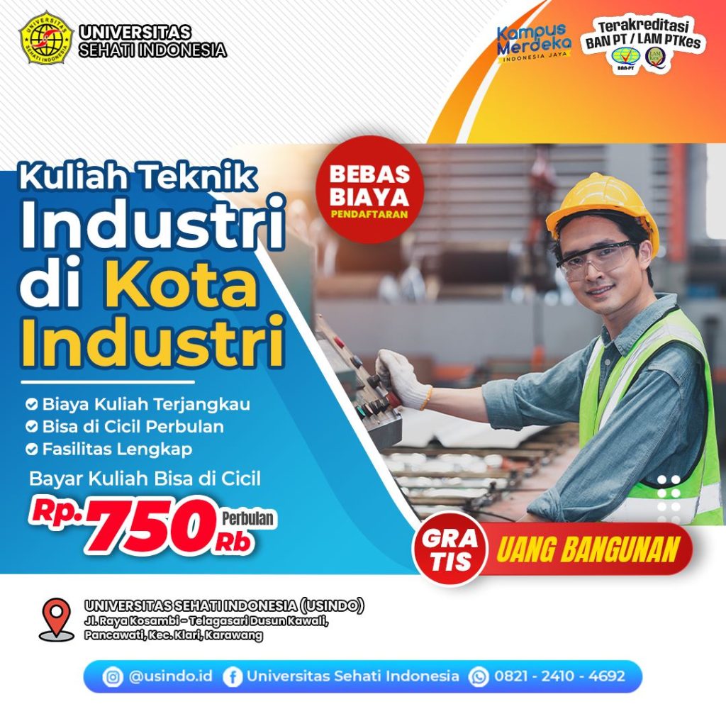 Kuliah teknik industri di kota industri