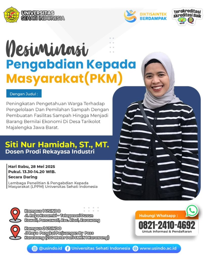 Desiminasi Pengabdian Kepada Masyarakat (PKM)